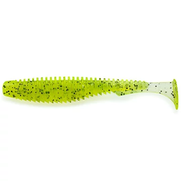 U-Shad 2" (10pcs.), #055 - Chartreuse/Black