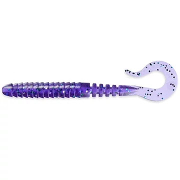 Vipo 2" (10pcs.), #060 - Dark Violet/Peacock & Silver