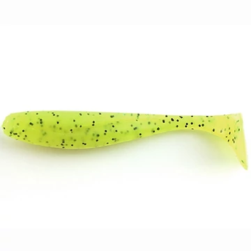 Wizzle Shad 3" (8pcs.), #055 - Chartreuse/Black