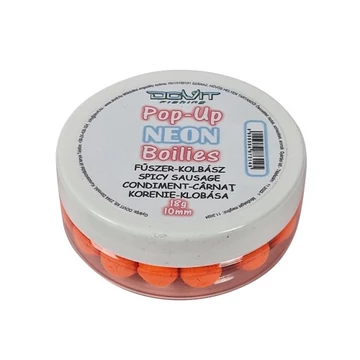 Pop-Up Neon Boilie 10mm - Fűszer-kolbász