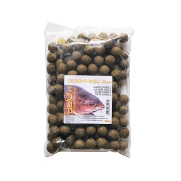 Oldódó Bojli 22mm 1000g - kagyló-krill
