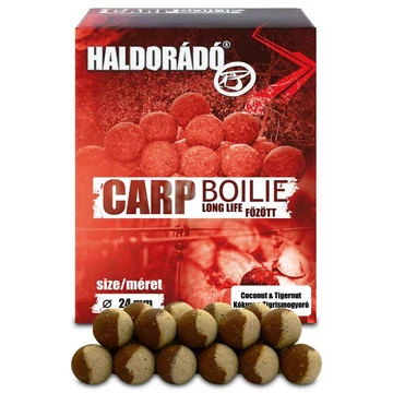 Haldorádó Carp Boilie Long Life 800g 24 mm - Kókusz & Tigrismogyoró