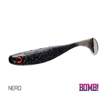 BOMB! Gumihal Rippa / 5db 10cm/NERO