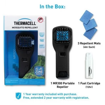 Thermacell szúnyogriasztó készülék - Fekete