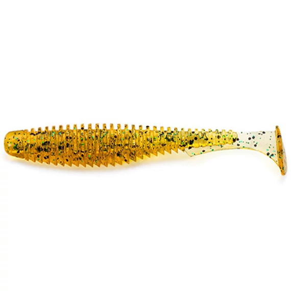 U-Shad 2.5" (9pcs.), #036 - Caramel/Green & Black