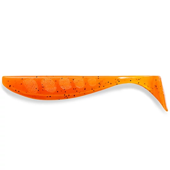 Wizzle Shad 3" (8pcs.), #049 - Orange Pumpkin/Black