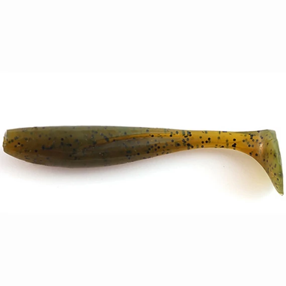 Wizzle Shad 3" (8pcs.), #074 - Green Pumpkin Seed