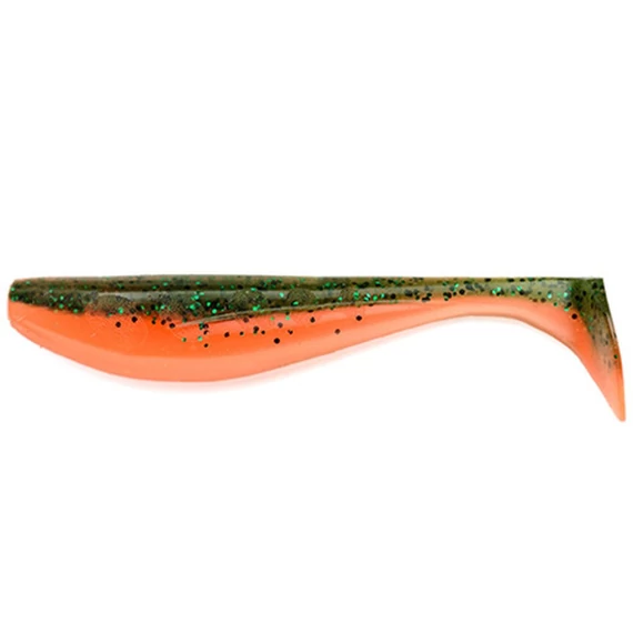 Wizzle Shad 3" (8pcs.), #205 - Watermelon/Flo Orange