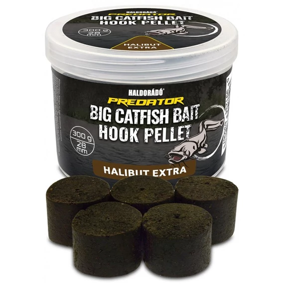 Haldorádó Catfish Bait Hook Pellet 28 mm - Halibut Extra