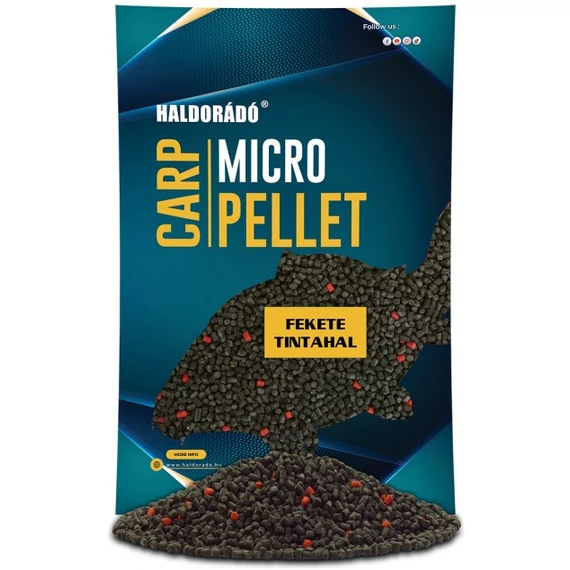 HALDORÁDÓ Carp Micro Pellet - Fekete Tintahal