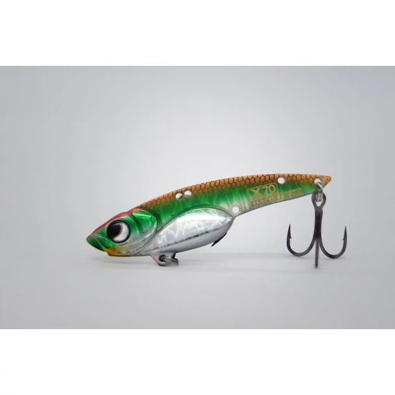 X70 - Sinking 19,5g/70mm, 8-as "Green Copper Shad" színkód