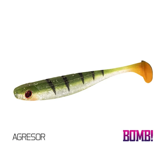 BOMB! Gumihal Rippa / 5db 5cm/AGRESOR