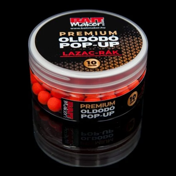 Premium Oldódó Pop Up  10 mm Lazac & Rák 25 g