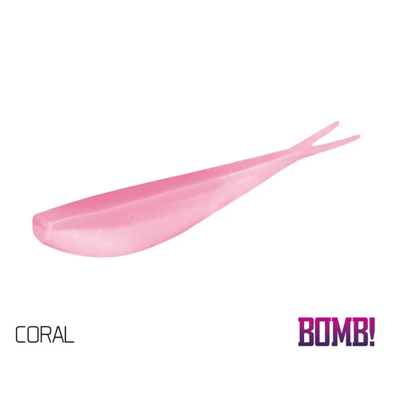 BOMB! Gumihal D-SHOT / 5db / 10,5 cm / CORAL