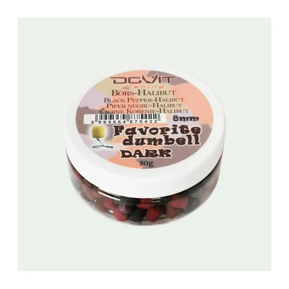 Favorite Dumbell DARK 8mm - Bors-halibut