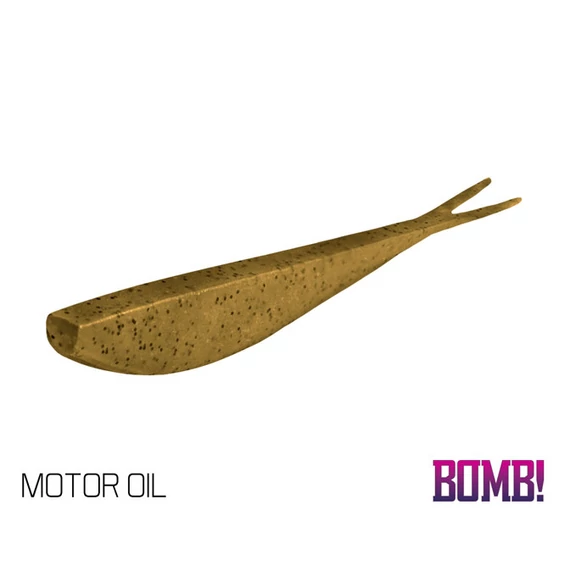 BOMB! Gumihal D-SHOT / 5db / 10,5 cm / MOTOR OIL