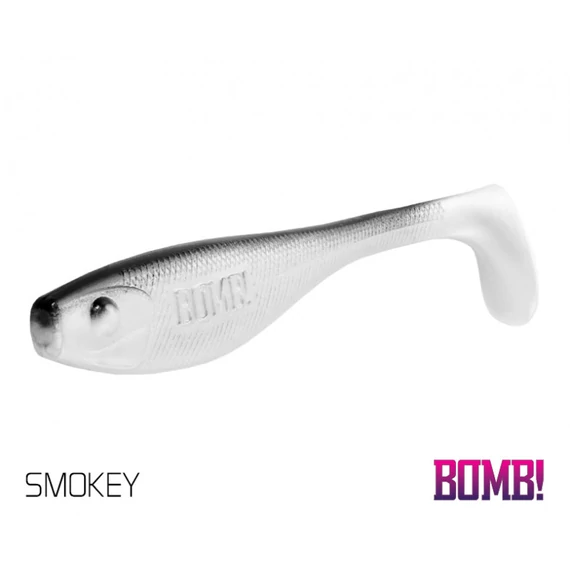 BOMB! Gumihal Fatty / 5db / 10 cm / SMOKEY