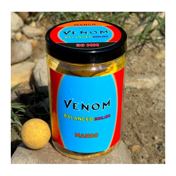 Feedermánia Venom Balanced Boilies Mango 30 mm