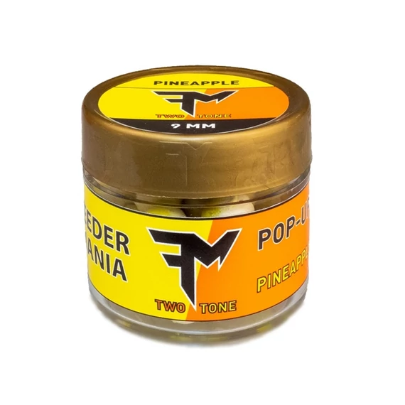 POP-UP BOILIE TWO TONE 9 MM PINEAPPLE