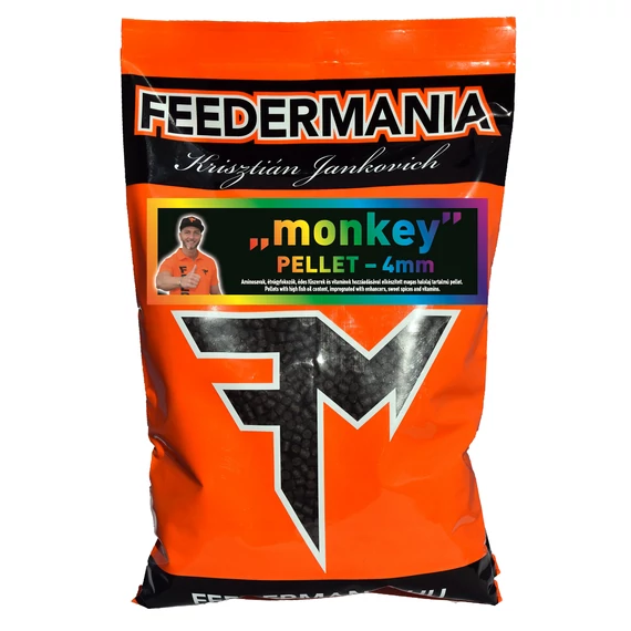 PELLET 4 MM MONKEY 800G