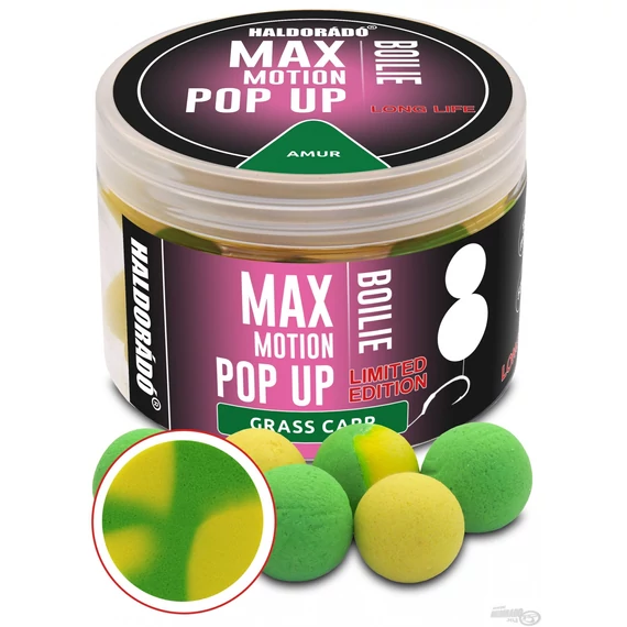 Haldorádó MAX MOTION Boilie Pop Up 16 mm Limited Edition - Amur