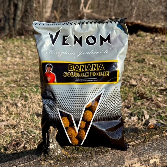 Feedermánia Venom Soluble Boilie 20 mm Banana