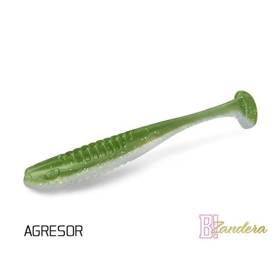 Gumihal Delphin ZANDERA UVs / 5db 15cm/AGRESOR