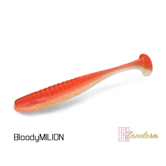 Gumihal Delphin ZANDERA UVs / 5db 15cm/BLOODY MILION