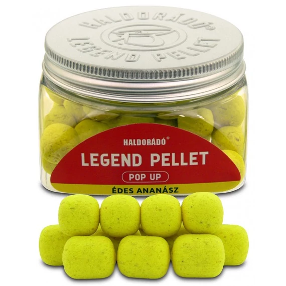 Haldorádó LEGEND PELLET Pop Up 12, 16 mm - Édes Ananász