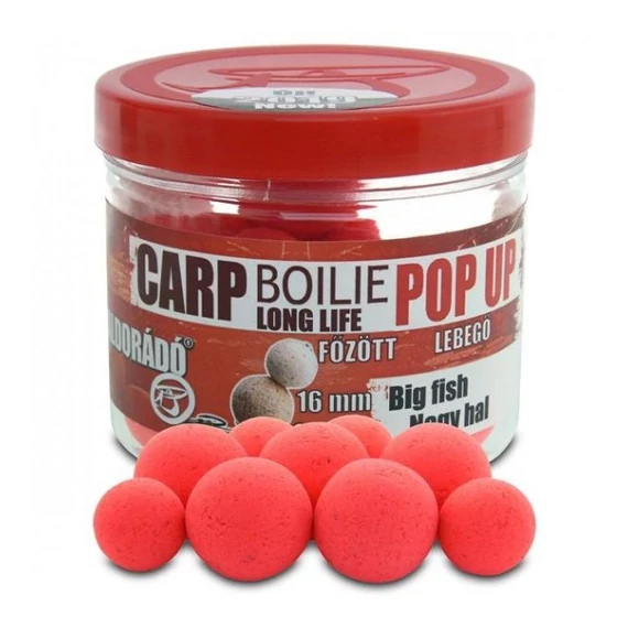 Haldorádó Carp Boilie Long Life Pop Up 16, 20 mm - Nagy Hal