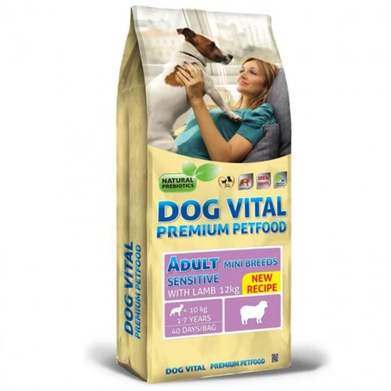 Dog Vital Adult Sensitive Mini Breeds Lamb 12kg