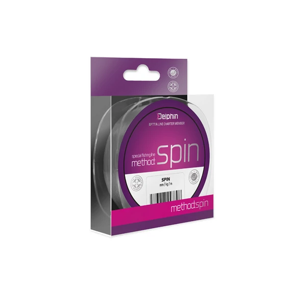 Delphin METHOD SPIN  szürke 0,16mm 2,4kg 150m