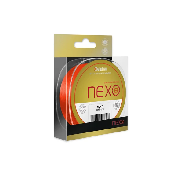 Delphin NEXO 8 / fluo narancsszínű 0,18mm 11,6kg 300m