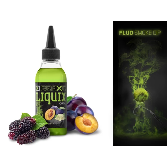 Fluo dip D SNAX LiquiX / 100ml Szilva – Eperfa