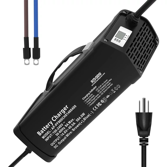 Redodo 14.6V 40A LiFePO4 akkumulátortöltő