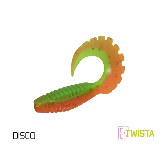 Gumihal Delphin TWISTA UVs / 5db 10cm/DISCO