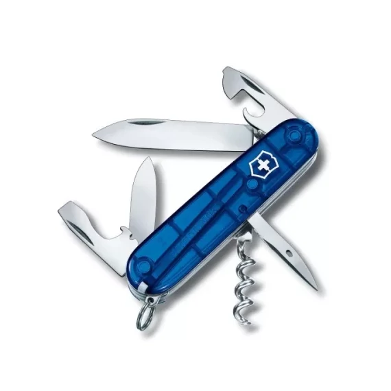 VICTORINOX SWISS ARMY SPARTAN ZSEBKÉS, ÁTTETSZŐ KÉK